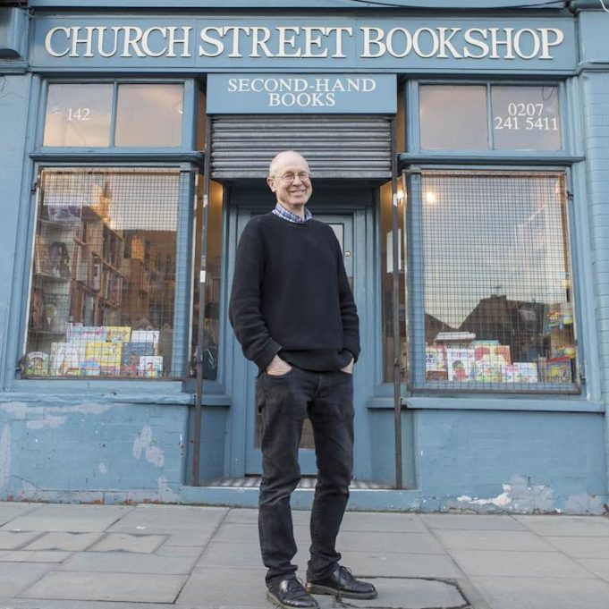 Tim Watson has been running Church Street Bookshop for 40 years